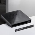thumbnail image 2 of Drive External Case USB 3.0/Type-C with Dual Head Power Cord External DVD Case Non-Slip Mat Striped ,Widely Use, 2 of 5