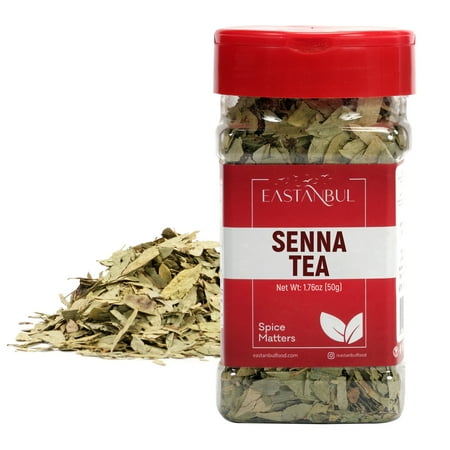 Eastanbul Senna Tea, Senna Leaf Tea, Hoja Sen Cut & Sifted Herbs, 1.76oz