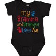 thumbnail image 3 of Inktastic Gramma and Grampa Love Me Boys or Girls Baby Bodysuit, 3 of 5