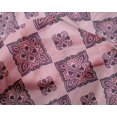thumbnail image 4 of oneOone Silk Tabby Fabric Floral Block Print Fabric BTY 42 Inch Wide, 4 of 4