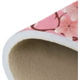 thumbnail image 6 of FREEAM Cherry Blossom Non Slip Area Rug for Living Dinning Room Bedroom Kitchen, (20 x 31 Inch), Japanese Floral Nursery Rug Floor Carpet Yoga Mat, 6 of 6