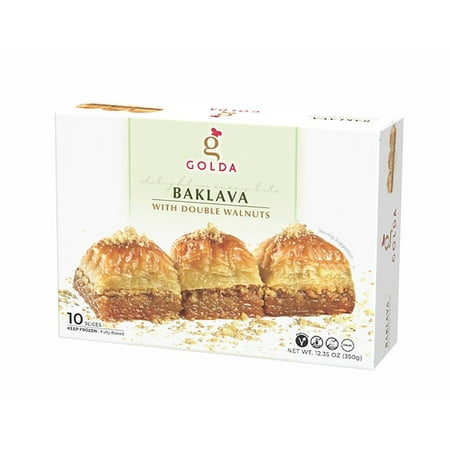 Golda Baklava With Double Walnuts 12.35 Oz (350 Gr) Golda Baklava With Double Walnuts 12.35 Oz (350 Gr)