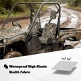 thumbnail image 3 of KUIFORTI Cute Camouflage UTV Seat Covers Scratch-resistant Seats Cover with Headrest Covers Polyester Rhino UTV Accessories Compatible with Rhino 700 660 450 2004-2021, 3 of 7