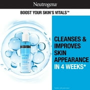 Neutrogena Hydro Boost Fragrance Free Foaming Face Wash, 5.5 fl. oz