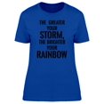 thumbnail image 1 of The Greater Your Storm Tee Men's -Image by Shutterstock, 1 of 2