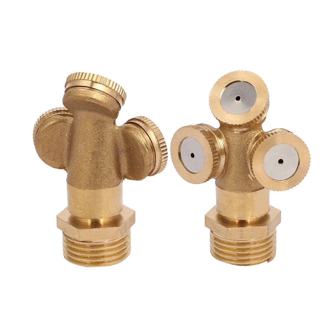 1/2BSP DN15 3 Hole Mist Spray Nozzle Garden Sprinklers Irrigation