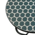 thumbnail image 5 of Saint Birch Cloris Metal Blue Accent Table, 5 of 5