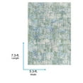 thumbnail image 2 of Livabliss Outdoor Rugs, 5x7 Bodrum Modern Beige Area Rug for Patio, Porch, Deck, Backyard, Waterproof Indoor Outdoor Carpet (5'3" x 7'3"), 2 of 7