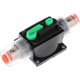 thumbnail image 1 of Dinheiro Disyuntor Fusible Coche DC 12V Interruptor de Fusible Automático Disyuntor Portafusibles Bloque de Fusibles Restablecimiento Manual Disyuntor para Coche Barco Motocicleta (20A), 1 of 5