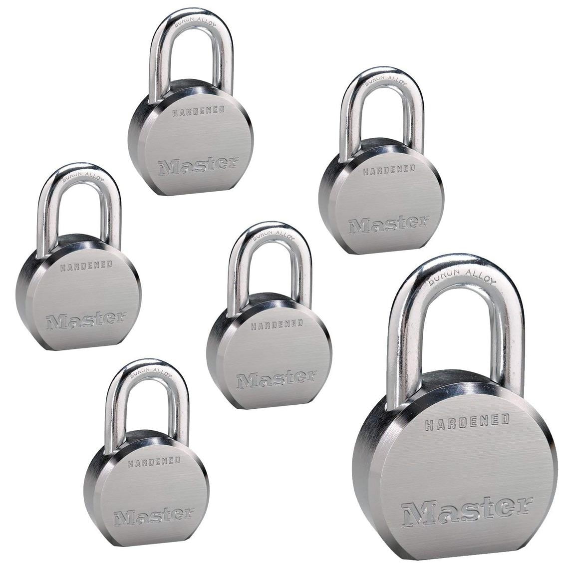 Master Lock Pro Series- High Security Padlocks Keyed Alike 6327NKA-2 BumpStop 2