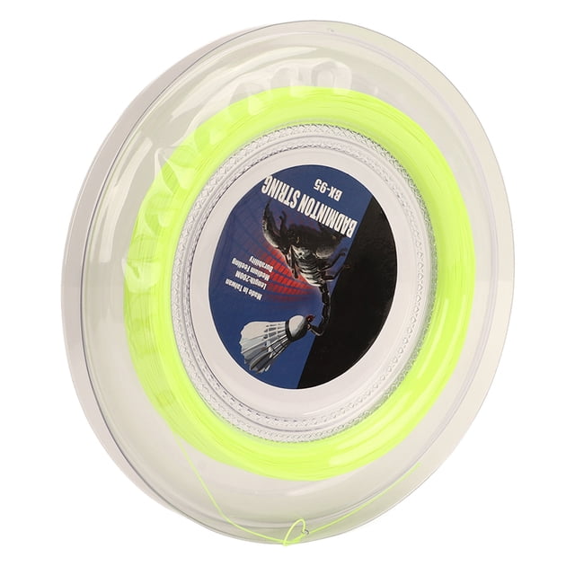 Cuerda elástica para raqueta de bádminton, Cuerda para raqueta de bádminton POWERTI Reemplazo de cuerda para raqueta Cuerda para raqueta de bádminton Funcionalidad de alta precisión