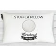 thumbnail image 3 of 12" x 20" Throw Pillow - Cowboy Taupe: 2 PCS / 4 Sided. Luxurious Premium Microbead Fill w/ Reversible Cover Microsuede/Microplush Fabric. Forever Fluffy, Beautiful & Supportive. Soft & Comfy., 3 of 9