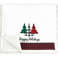 thumbnail image 3 of Serafina Home Christmas Red Green Checkered Cotton Kitchen Towels (4 Count), 3 of 3