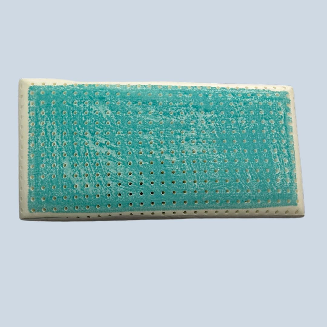 Wesloft Luxury CarbonCool Pillow (Queen) Ice Cooling Memory Foam