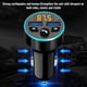 thumbnail image 3 of FM Transmitter Car Bluetooth, Bluetooth Adapter Car, QC3.0 Fast Charger, Dual USB Support, Hands Call/USB Flash Drive (A), 3 of 5