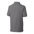 thumbnail image 3 of Men's Cutter & Buck Gray Fresno Grizzlies DryTec Advantage Tri-Blend Pique Polo, 3 of 3