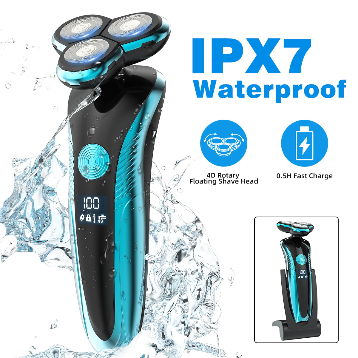 waterproof trimmer shaver