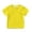Z3Yellow, variant on lnmuld Boys & Girls Solid Color Breathable Mesh Pocket Short Sleeve Crew Neck T-Shirt for Play Color:Red,Size:2-3 Years