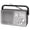 Black, variant on Jensen Portable AM/FM Radio, Blue, MR-750-BL