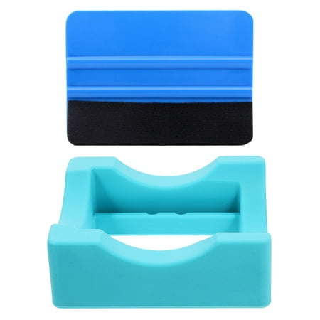 

NUOLUX 1 Set Small Silicone Cup Cradle for Crafting Felt Edge Squeegee Anti-Skidding Display Tumbler Stand