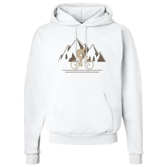 Inktastic Mountain Biking Adventure Adult Hoodie Sweatshirt
