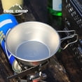 thumbnail image 4 of Soidarity Coolcamp Outdoor Bowl 300ml Vajilla de camping con mango 304 Acero inoxidable Boca ancha Reutilizable Utensilios de cocina lavables Kits de desorden para acampar Plata Soidarity OD021934-01, 4 of 6