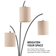 thumbnail image 3 of 210cm Floor Lamp Arc Standing Lamp for Home Office More, Black, 3 of 9
