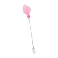 thumbnail image 3 of Varita interactiva para gatos, juguete ligero para mascotas, suministros interactivos con plumas Rosa, 3 of 9