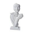 thumbnail image 2 of Escultura de pareja de arte abstracto, figura de amor, decoración del hogar, regalos para ella Blanco, 2 of 9
