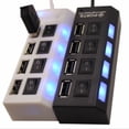thumbnail image 2 of PENIKOKO USB Port Extender USB HUB Black Data Transfer for School 1Pcs, 2 of 8