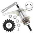 thumbnail image 1 of Shisuyan Bike Replace Part Metal Bicycle Back Brake 1 Set 6.9X5.3X2.4In, 1 of 9