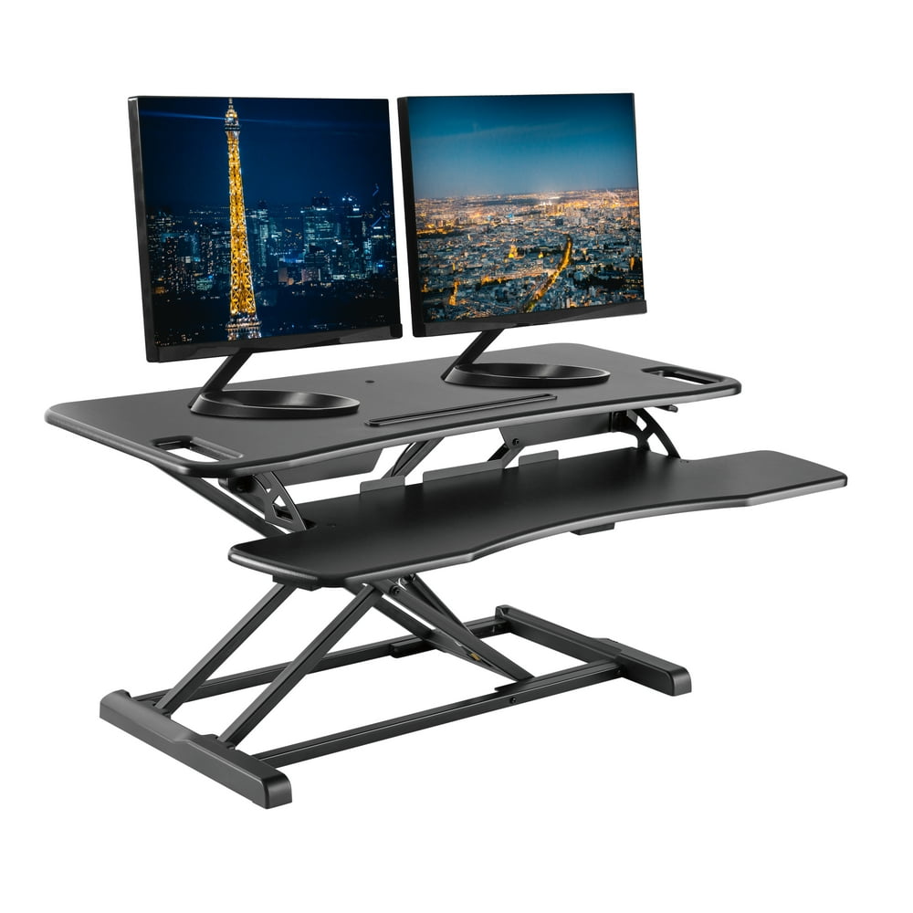 TechOrbits RiseX Pro Standing Desk Converter Height Adjustable Stand