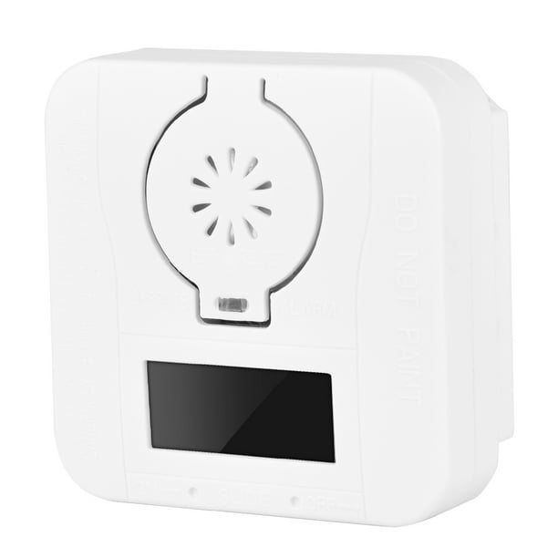 Tebru Gas Warning Sensor, Digital Mini LCD Screen CO ...
