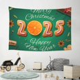 thumbnail image 6 of Gaeub Merry Christmas 2025 Print Tapestry Wall Hanging(60x40 inches),Tapestry Home Decor,Wall Art for Living Room Bedroom Home Decor, 6 of 8