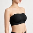 thumbnail image 2 of Non Bandeau Bra for Women Strapless Seamless Wireless Comfort Cup Everyday T Shirt Tube Top Bras, 2 of 8