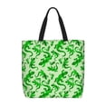 thumbnail image 1 of Balery Green Lizard Bolsa de Mano para Mujeres con Cremallera, Bolsa de Gimnasio con Compartimentos, Bolsa para Laptop, Bolsa para Trabajo, 1 of 7