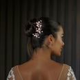 thumbnail image 4 of unbranded Para Novia En Oro Rosa Y Delicada Con Para Estilo De, 4 of 8