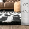 thumbnail image 3 of nuLOOM Lemuel Hand Tufted Wool Runner Rug, 2' 6" x 8', Black, 3 of 9