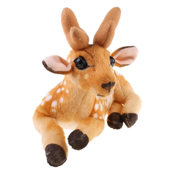 Deer Plush Doll Realistic Stuffed Animals Home Furnishings Toy Gift Cushion heqiyong toy