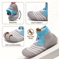 thumbnail image 5 of Meckior Baby Sock Shoes Baby Walking Shoes Infant Non-Slip Breathable Slippers Soft Rubber Sole Sneakers for Baby Boys Girls, 5 of 10