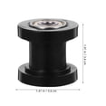thumbnail image 2 of HAMPPLIES Chain Tensioner Motorcycle Riders Chain Maintenance Black 1Set, 2 of 6