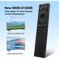 thumbnail image 2 of Reemplazo remoto de TV con marco Solar BN59-01385A para Samsung Smart TV con celda Solar recargable por Bluetooth de voz, 2 of 7