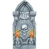 35" Long Halloween Tombstone With Candles