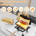 thumbnail image 3 of LEEYNEER1Pcs Breakfast Sandwich Maker  Hot Campfire Sandwich Maker With Removable Handle for Breakfast, 3 of 9