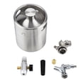 thumbnail image 2 of L Barril de Cerveza de Acero Inoxidable, Mini Dispensador de Barril de Cerveza de Acero Inoxidable de 2L Barril de Cerveza de Acero Inoxidable Elaborado por Expertos, 2 of 8