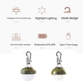 thumbnail image 2 of Linterna Retro Sonducket luz LED recargable para acampar color Verde Oscuro, 2 of 6