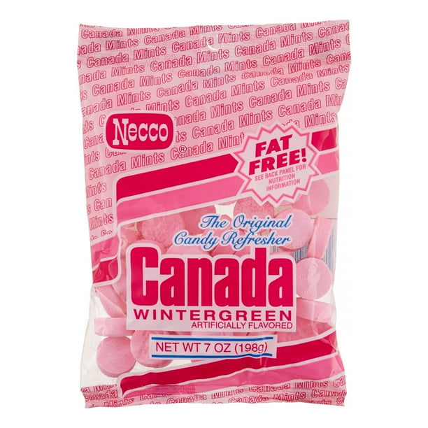 Necco Canada Mints, Wintergreen, 7 Oz