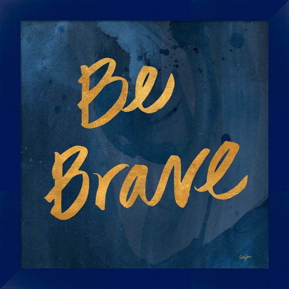 Great Art Now Brave Yourself II by Nola James, Framed Wall Art, 14W x 14H