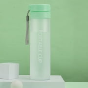 pstuiky Large Capacity Sports Water Bottle Outdoor Tumbler Cup 400Ml 600Ml 800Ml Plastic with Tea Infuser Portable for Students Couples Travel Daily