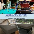 thumbnail image 5 of Uxcell Billiard Pool Table Cover Billiards Accessories, Oxford Waterproof Dustproof Fit for Protecting Pool Table Coffee 8 ft, 5 of 5